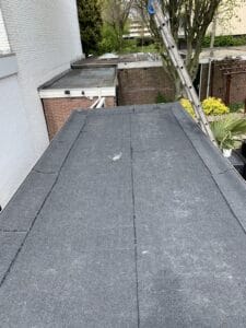 vervangen van de bitumen dakbedekking 3